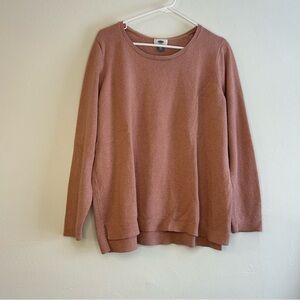 Old Navy Pink Crewneck Sweater Soft Knit